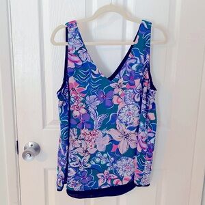 Lilly Pulitzer Florin Reversible tank size L